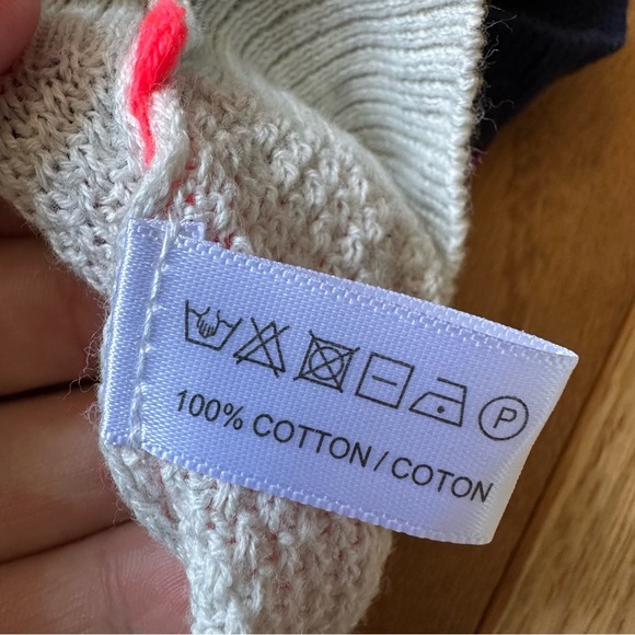 Lisa Todd Lightweight Knit Rainbow Stripe Accent Sweater Womens 2X Cotton - Picture 4 of 6